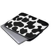 Kuhdruckmuster Laptopschutzhülle (Vorne Knopf)