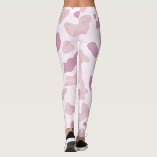 Kuhdruckmuster Leggings (Rückseite)