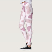 Kuhdruckmuster Leggings (Links)