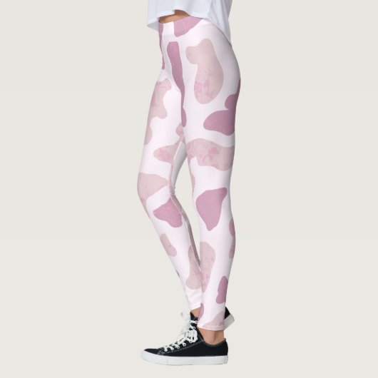 Kuhdruckmuster Leggings (Links)
