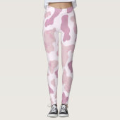 Kuhdruckmuster Leggings (Vorderseite)
