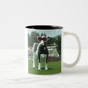 Kühe 1 zweifarbige tasse