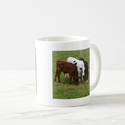 Kühe aller Farben Kaffeetasse (VorderseiteRechts)
