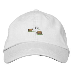 Kühe Bestickte Baseballkappe