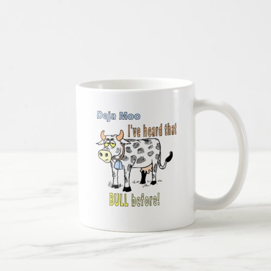 Kühe: Deja MOO Kaffeetasse (Rechts)