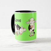 Kühe der Liebe I Tasse (Vorderseite Links)