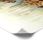 Kühe der Vintagen Art Poster (Ecke)