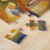 Kühe, Dock von George Wesley Bellows Puzzle (Seite)