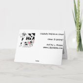 Kühe es gehend? karte (Rückseite)