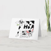 Kühe es gehend? karte (Vorderseite)