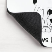 Kühe es gehend? Mousepad (Ecke)