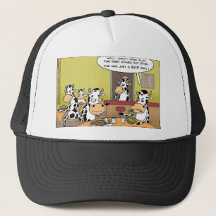 Kühe essen Steak Funny T-Shirts Tasse Karten und G Truckerkappe
