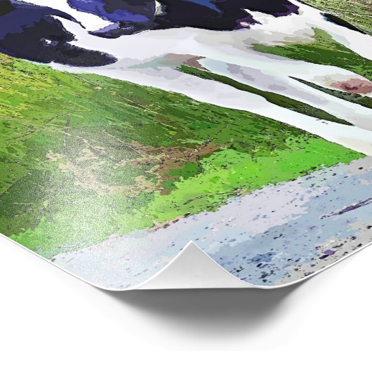 KUHE FOTODRUCK (Ecke)