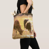 Kühe Fotografie Custom All-Over-Print Tote Bag Tasche (Von Nahem)