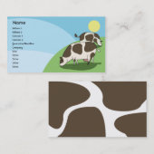 Kühe - Geschäft Visitenkarte (Vorne/Hinten)