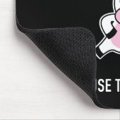 Kühe haben Hooves Mousepad (Ecke)