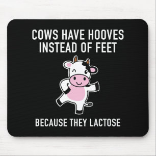 Kühe haben Hooves Mousepad
