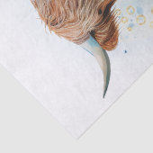 Kühe Hochland Seidenpapier (Detail)