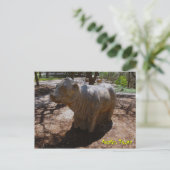 Kühe im Arboretum Postkarte (Stehend Vorderseite)