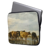 Kühe im Fluss Aelbert Cuyp Laptopschutzhülle (Vorderseite Links)
