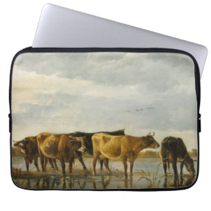 Kühe im Fluss Aelbert Cuyp Laptopschutzhülle