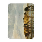 Kühe im Fluss Aelbert Cuyp Magnet (Vertikal)