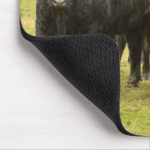 Kühe im Regen Mousepad (Ecke)