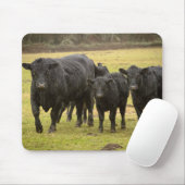 Kühe im Regen Mousepad (Mit Mouse)