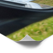 Kühe im Spiegel Poster (Ecke)