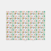 Kühe im Stimmungs-Muster Fleecedecke (Vorderseite (Horizontal))