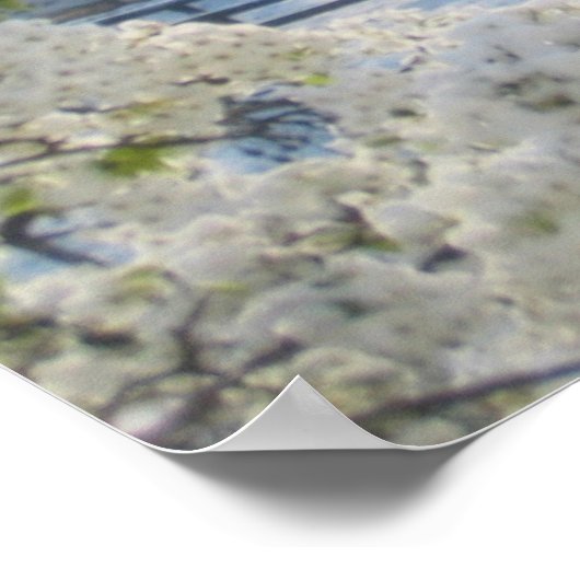 Kühe im Winter Poster (Ecke)