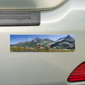 Kühe in den Bergen Autoaufkleber (Auf Auto)