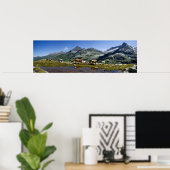 Kühe in den Bergen Poster (Heimbüro)