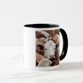 Kühe in einer Hürde Tasse (VorderseiteRechts)