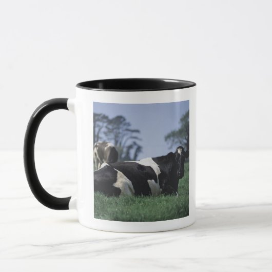 Kühe in einer Weide Tasse (Links)