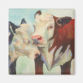 Kühe in Liebe Magnet (Vorne)