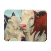 Kühe in Liebe Magnet (Horizontal)
