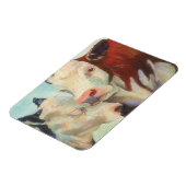 Kühe in Liebe Magnet (Linke Seite)