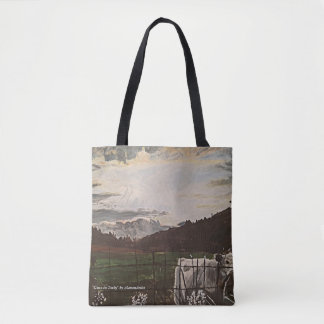 "Kühe in Tooby" von AlarsenArtist Tasche