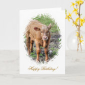 KUHE KARTE (Gelbe Blume)