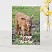 KUHE KARTE (Gelbe Blume)