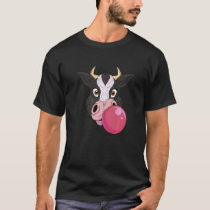 Kühe kauen Kaugummi  Kuhfarm Farm T-Shirt