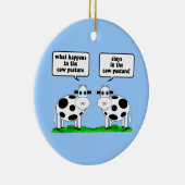 Kühe Keramikornament (Rechts)