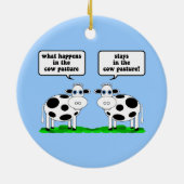 Kühe Keramikornament (Hinten)