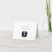 Kühe kommen Zuhause Karte (Rückseite)