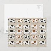 Kühe Kühe Kühe Postkarte (Vorne/Hinten)