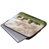 Kühe Laptopschutzhülle (Vorne Knopf)