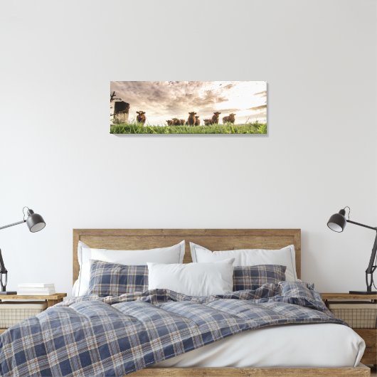 Kühe Leinwanddruck (Insitu (Schlafzimmer))