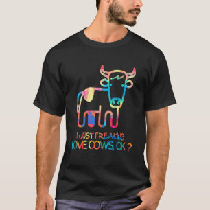 Kühe malen einfach nur wahnsinnig gerne T-Shirt