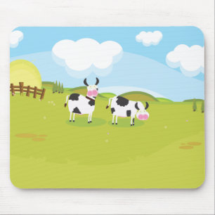 Kühe Mousepad